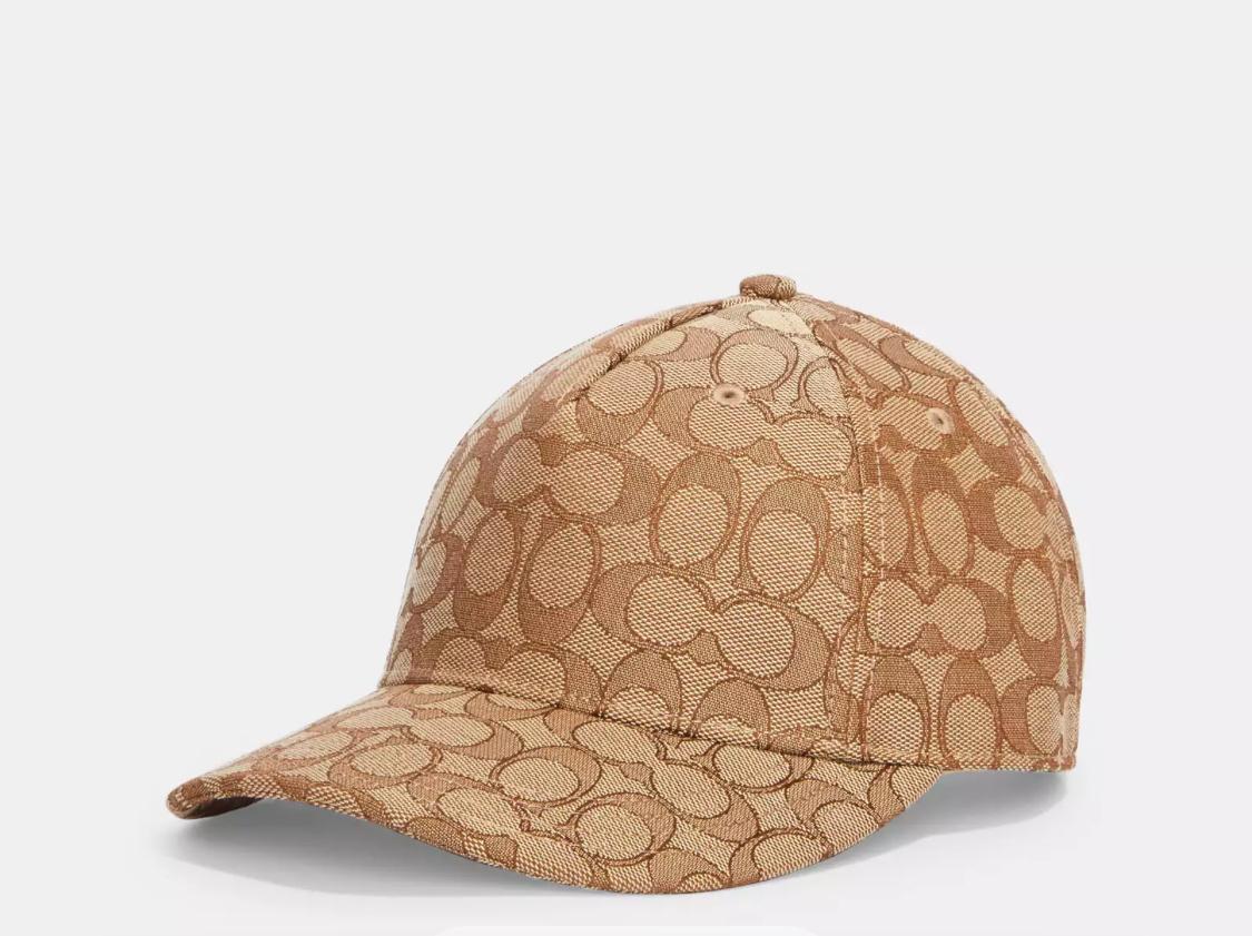 GORRA COACH SIGNATURE NEGRA