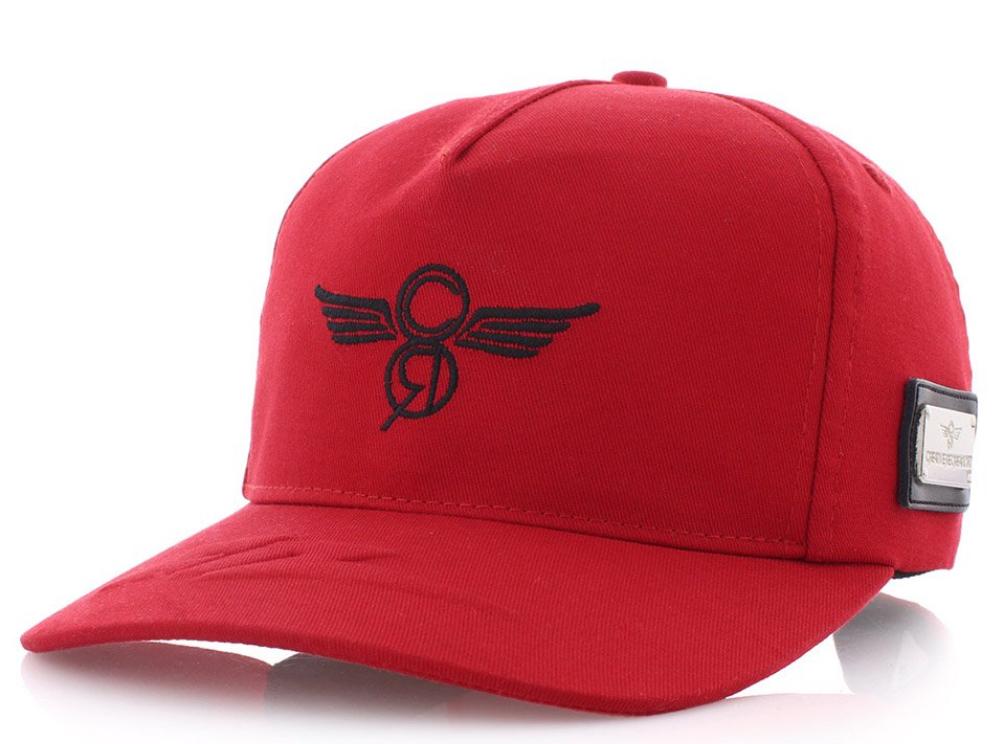 GORRA ROJA LOGO CREATION RECREATION