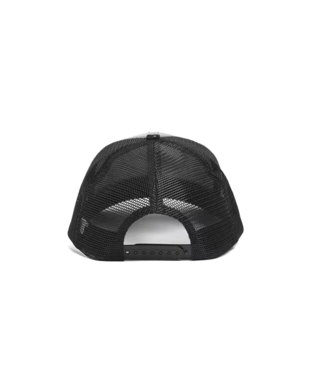 GORRA NEGRA GUESS LOGOS