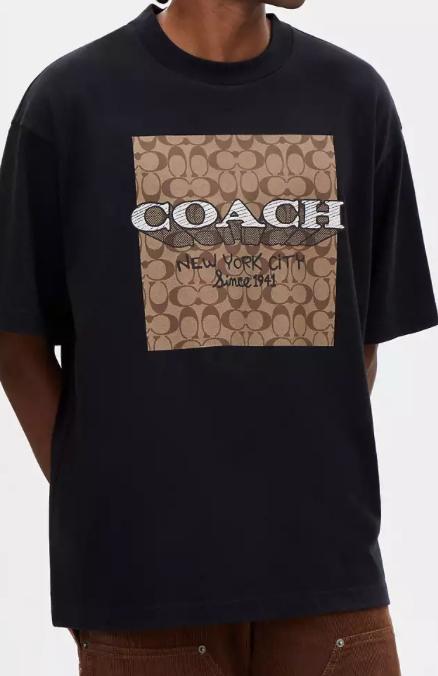 CAMISETA COACH OVERSIZE