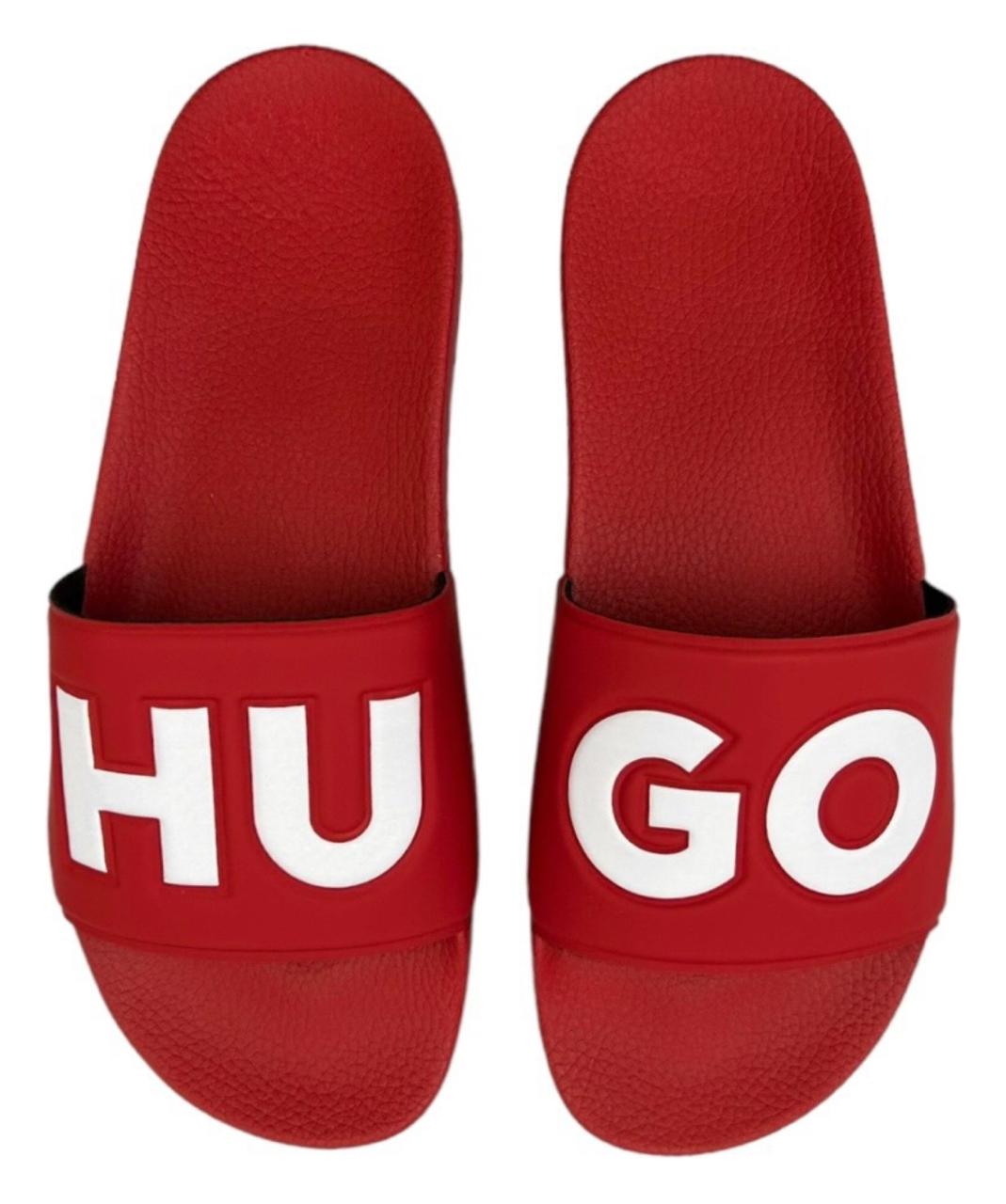 CHANCLAS BOSS ROJAS