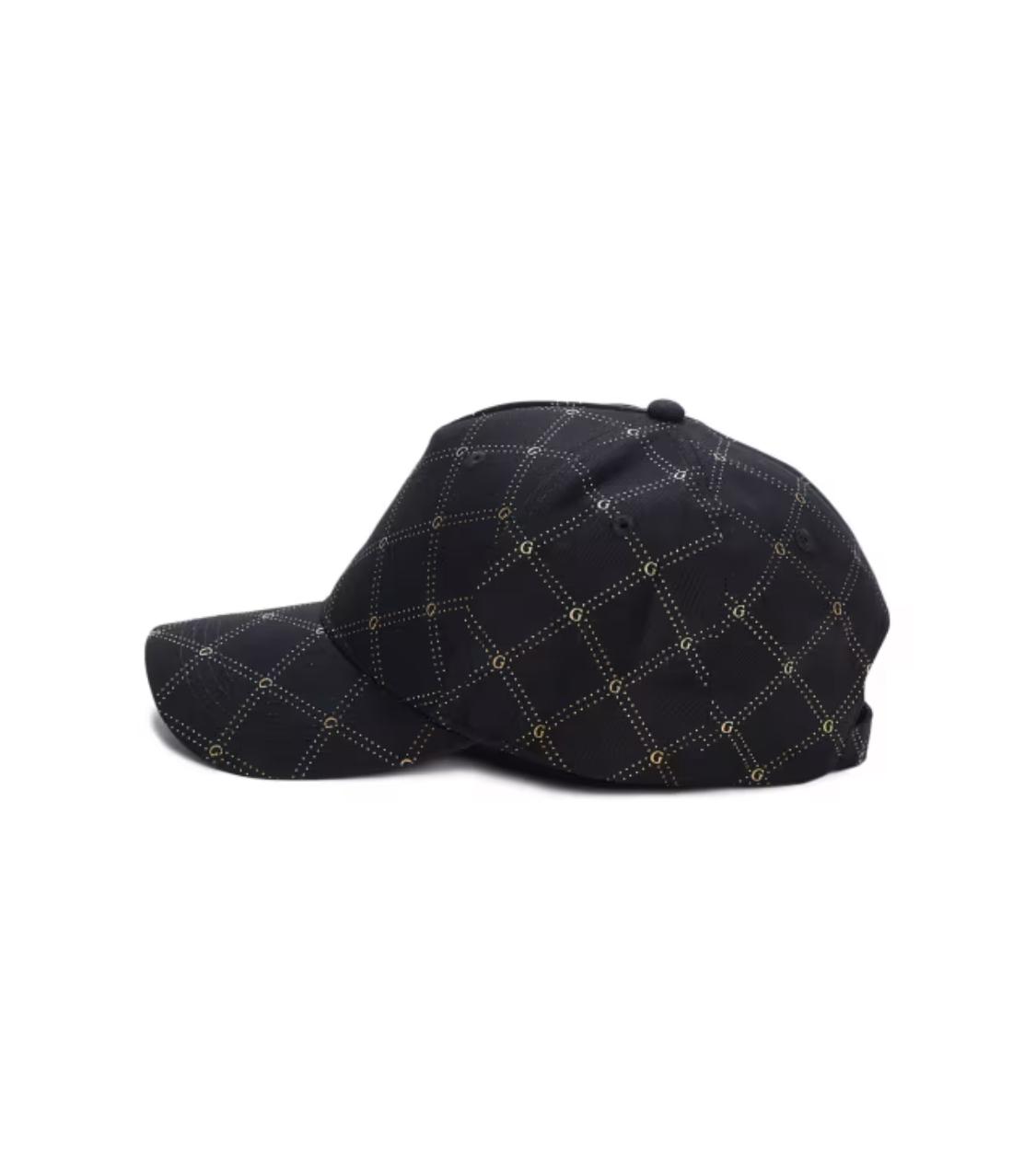 GORRA NEGRA GUESS TELA