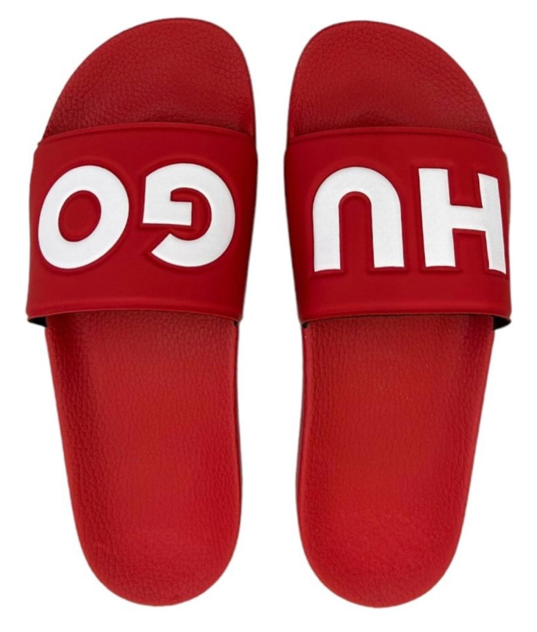 CHANCLAS BOSS ROJAS