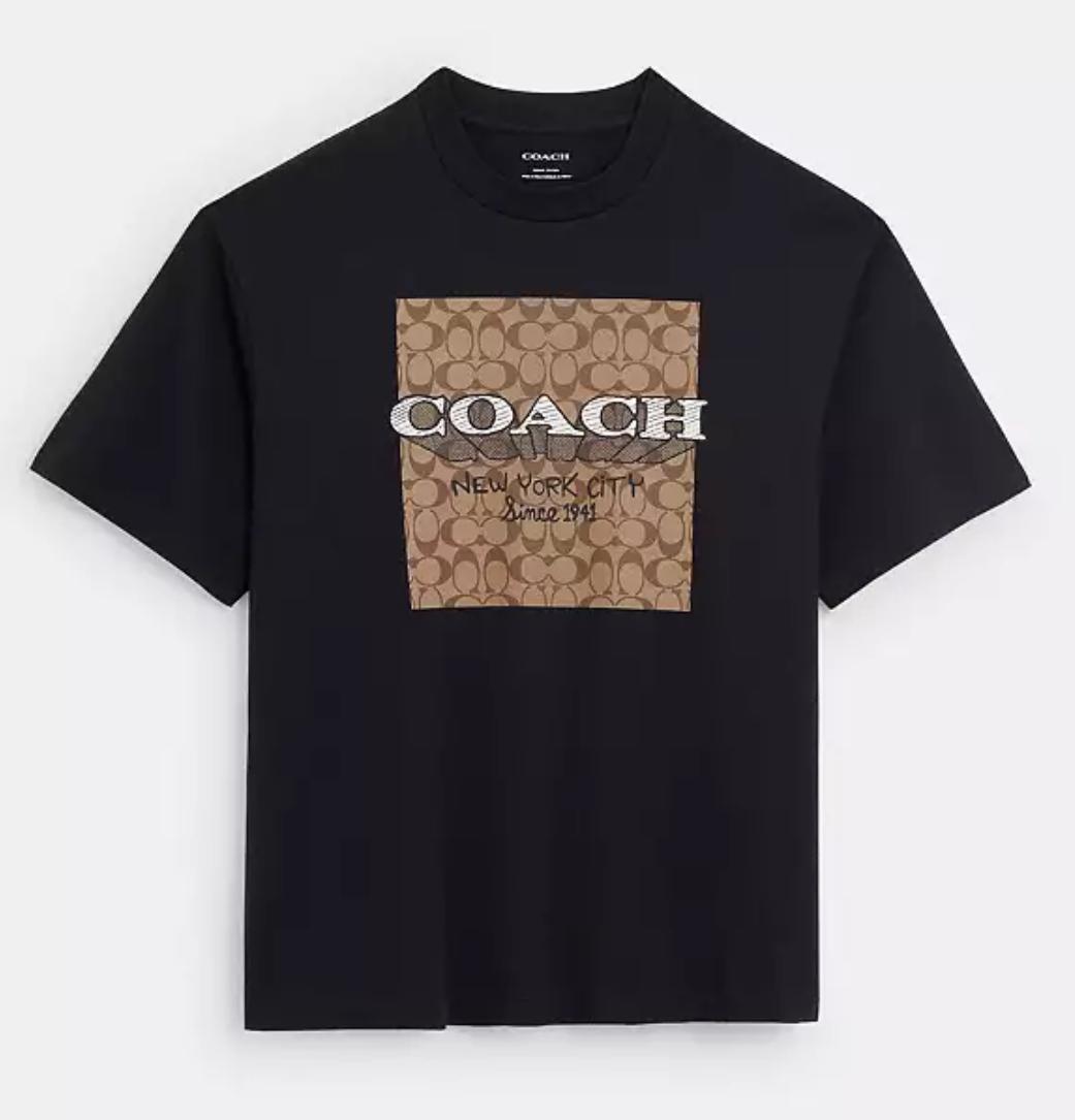 CAMISETA COACH OVERSIZE
