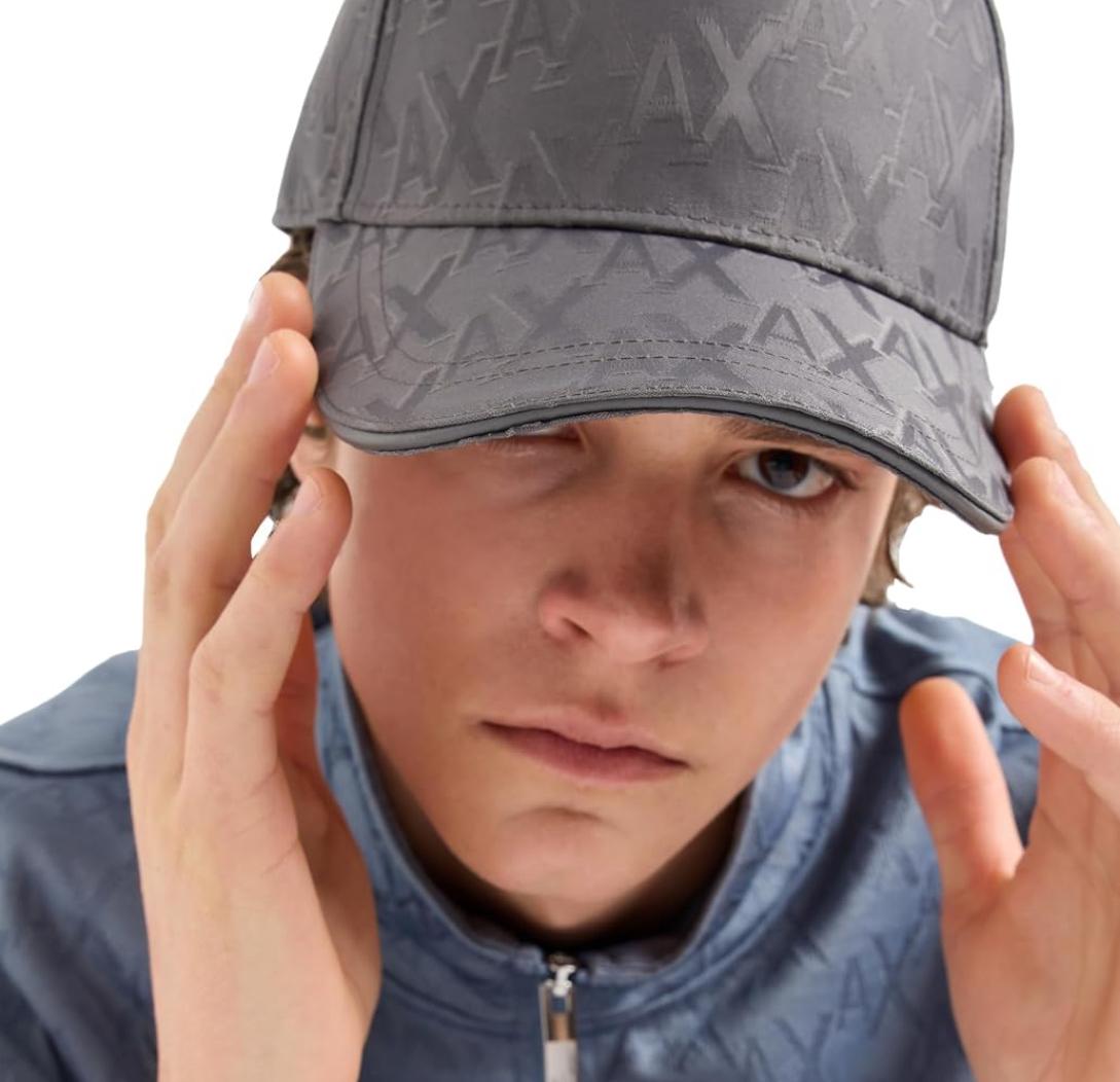 GORRA LOGO GRISS ARMANI