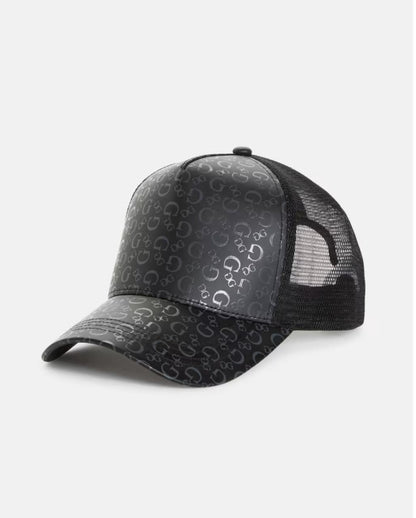 GORRA NEGRA GUESS LOGO