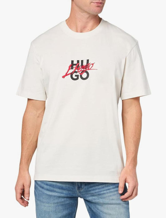 CAMISETA HUGO SCRIPS STACK