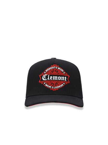 GORRA CLEMONT CAVALIARE NEGRA TEJA ROJA