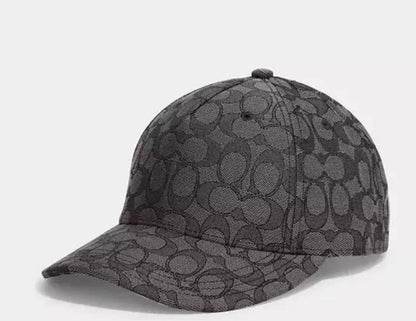 GORRA COACH SIGNATURE NEGRA