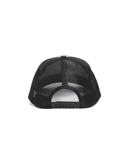 GORRA NEGRA GUESS LOGOS