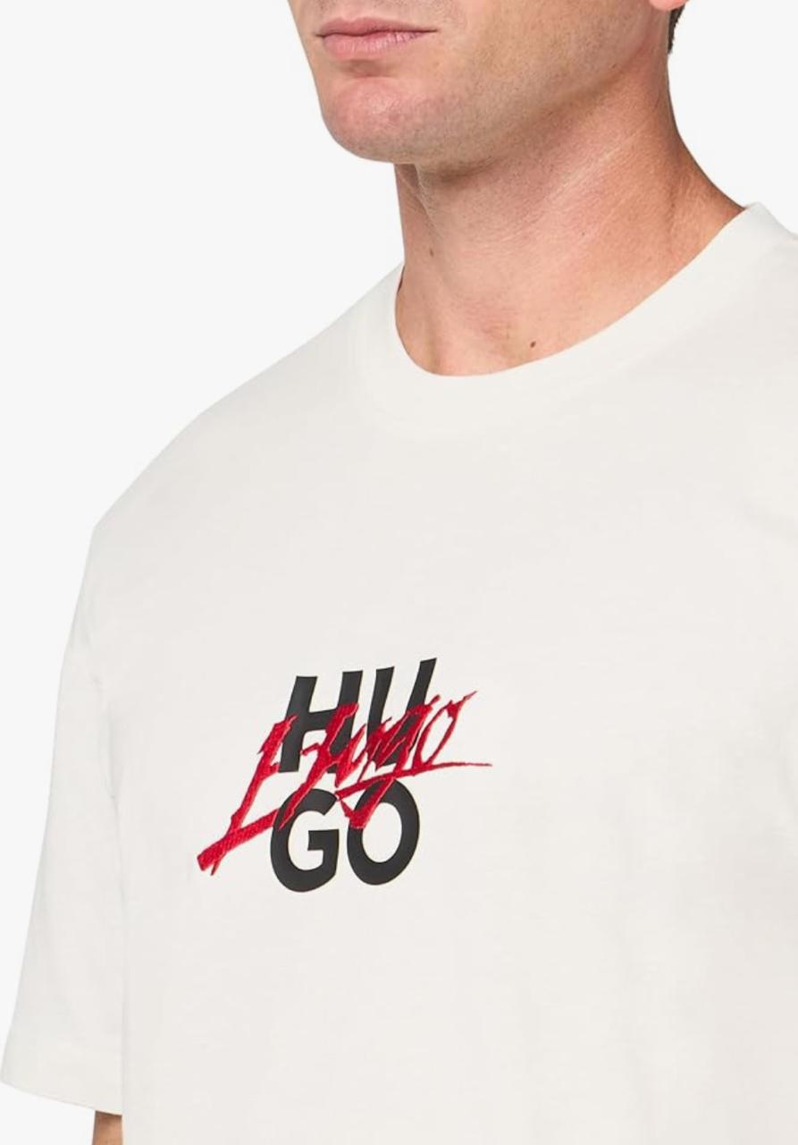 CAMISETA HUGO SCRIPS STACK