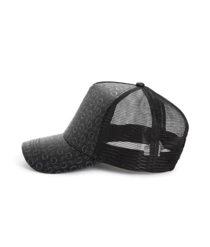GORRA NEGRA GUESS LOGO