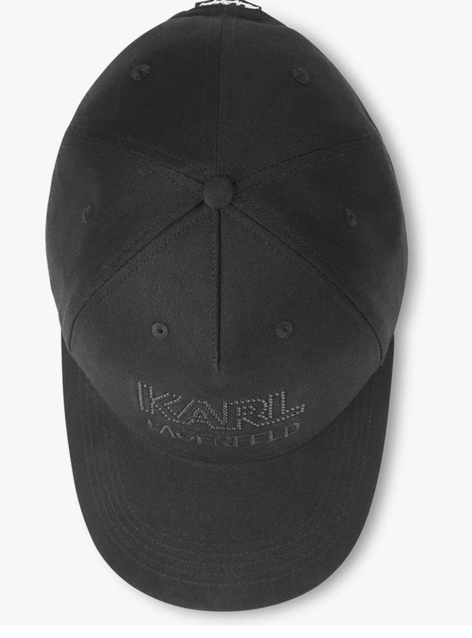 GORRA NEGRA KARL LAGERFELD