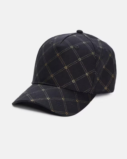 GORRA NEGRA GUESS TELA