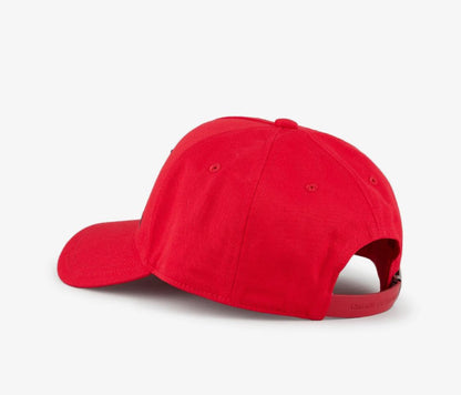GORRA ROJA LOGO BORDADO ARMANI